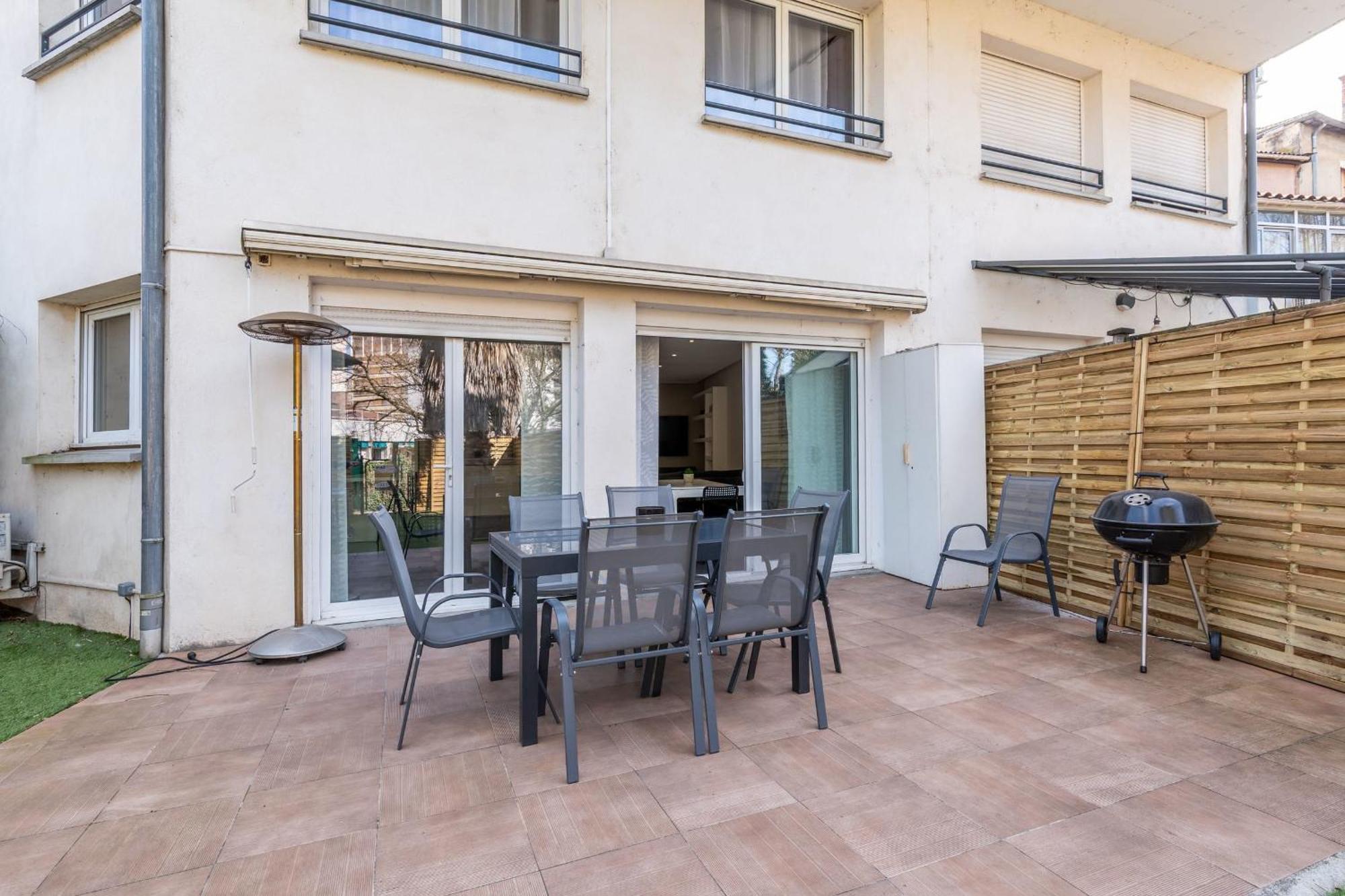 Maison Frappaz - 4 Bedrooms With Garden Villeurbanne Exterior foto